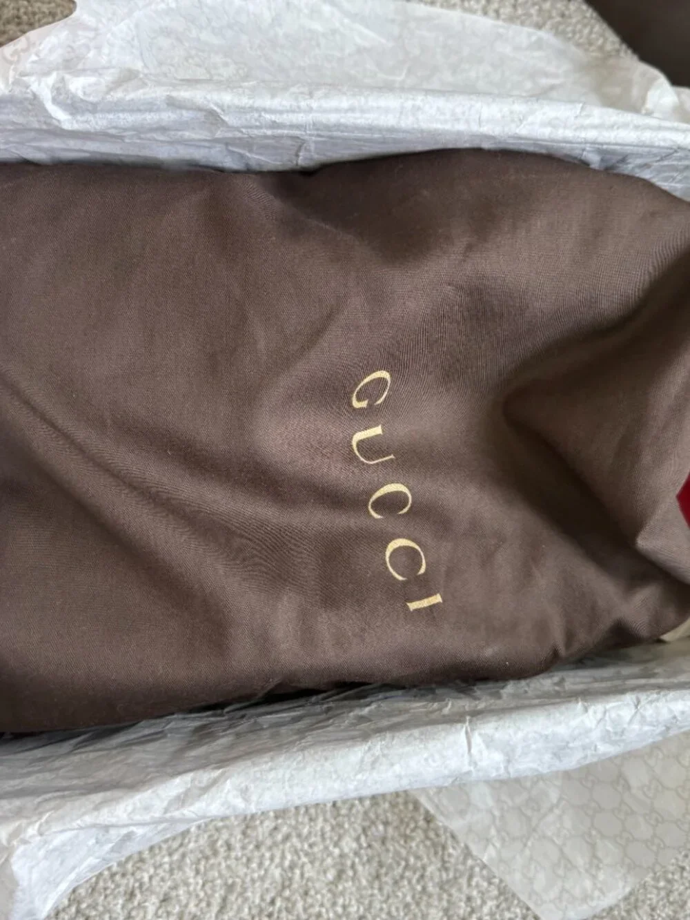 Gucci Men's Golf Shoes with FULL ORIGINAL PACKAGING Euro Size 41
